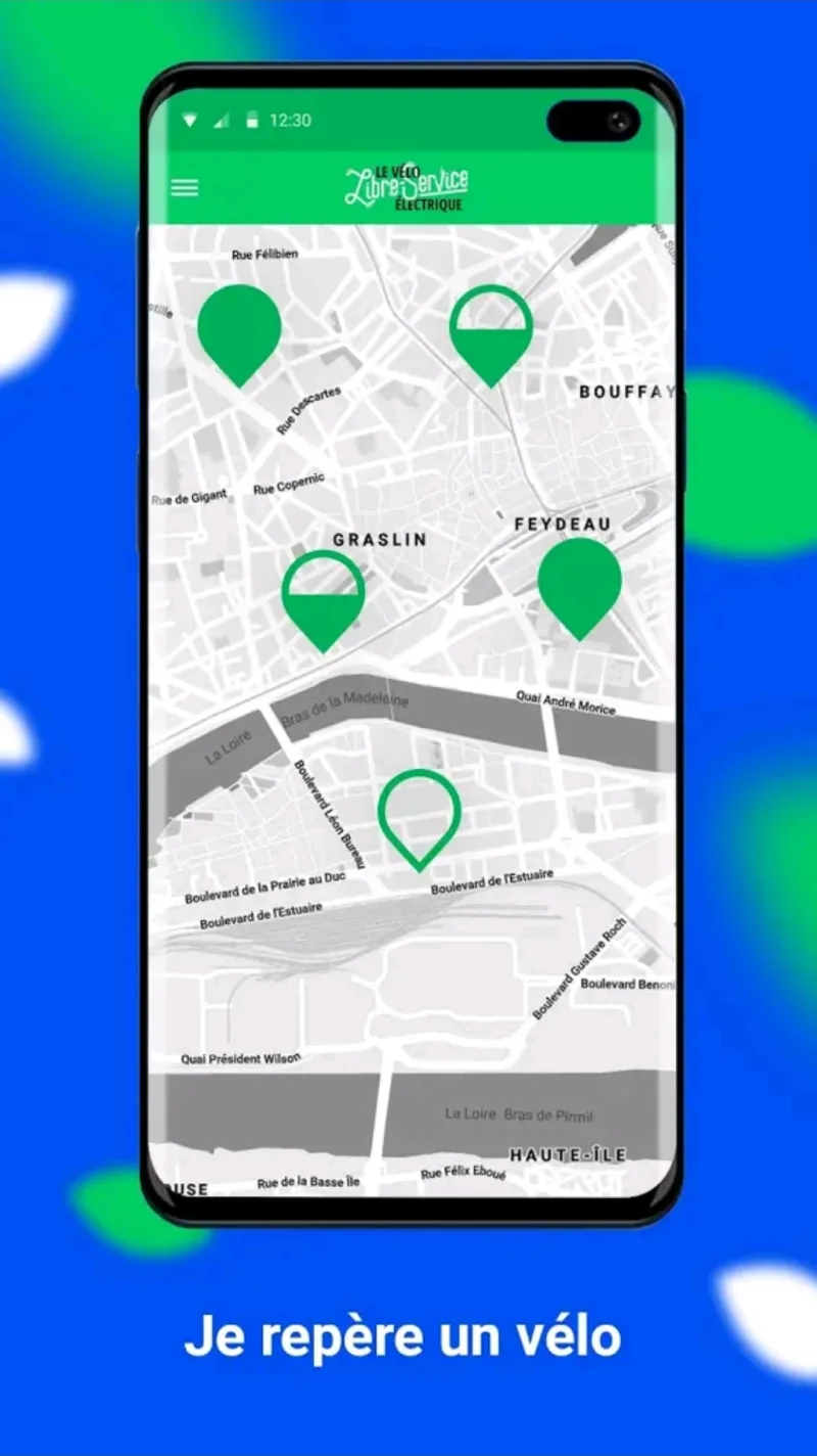 ÉcoVélo — location et déverrouillage d'un vélo